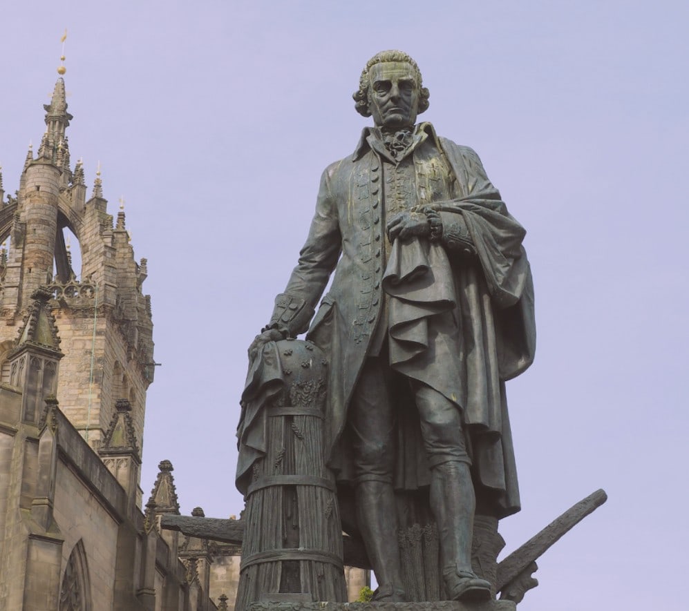 Bronze statue of Adam Smith, Edinburgh